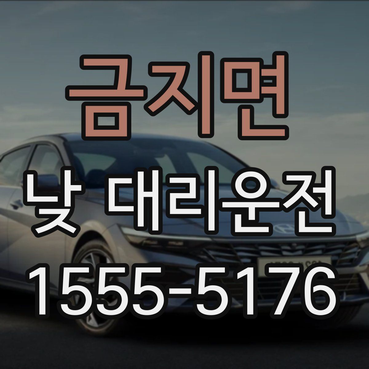 금지면 낮 대리운전