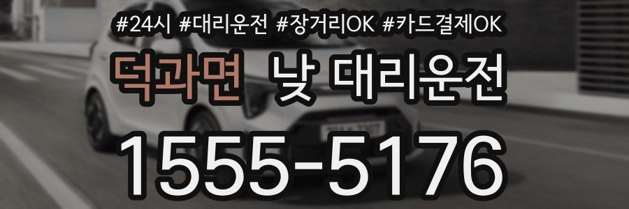 덕과면 낮 대리운전