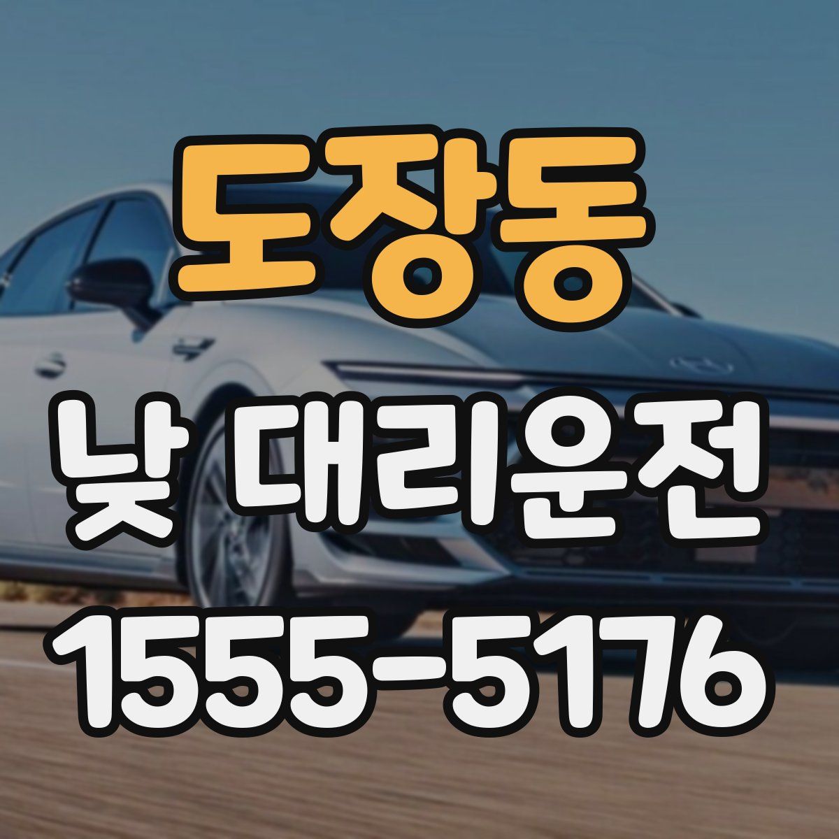도장동 낮 대리운전