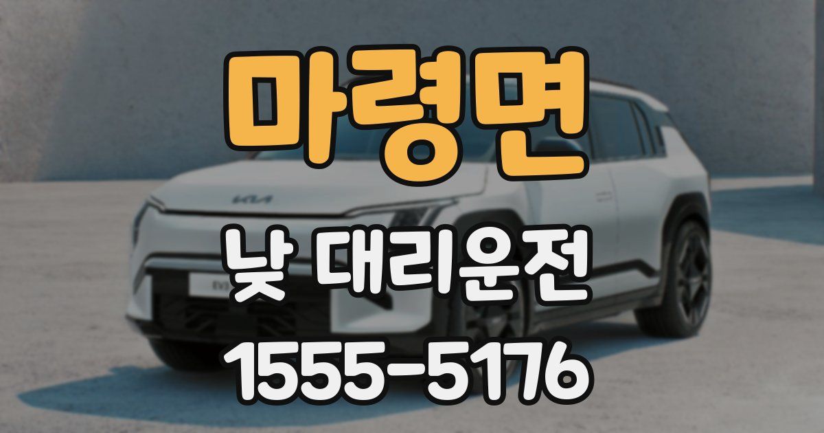 마령면 낮 대리운전