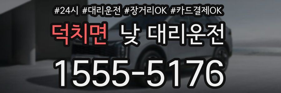 덕치면 낮 대리운전
