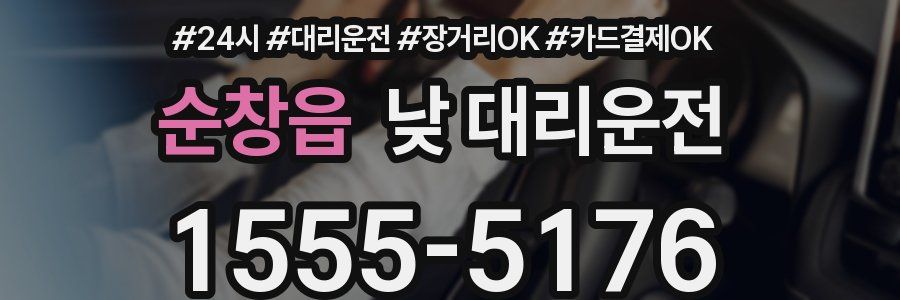 순창읍 낮 대리운전