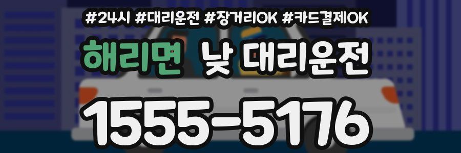 해리면 낮 대리운전
