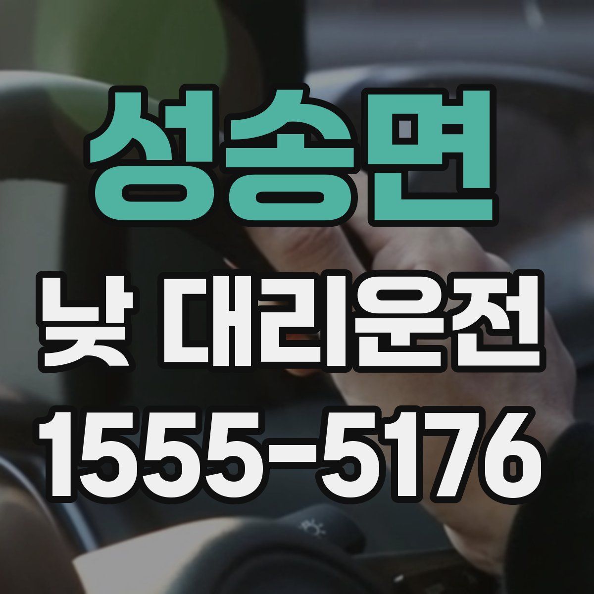 성송면 낮 대리운전