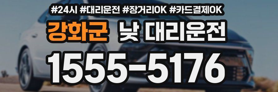 강화군 낮 대리운전