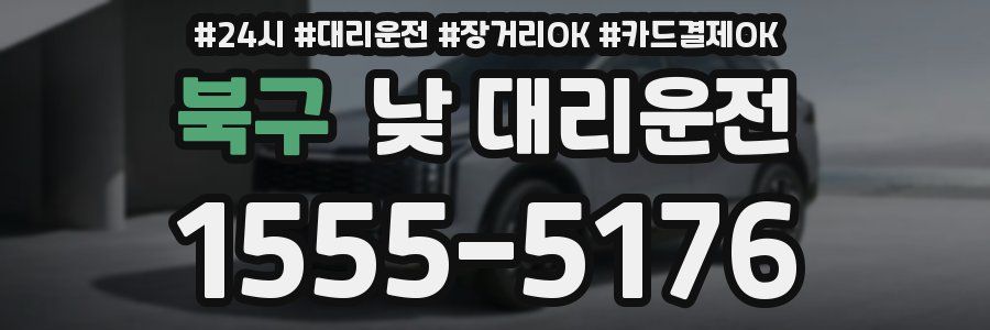 북구 낮 대리운전