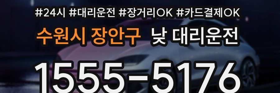 수원시 장안구 낮 대리운전