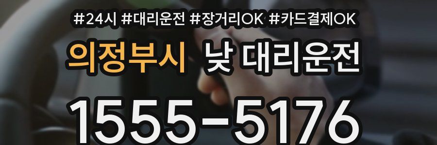 의정부시 낮 대리운전