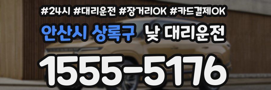 안산시 상록구 낮 대리운전