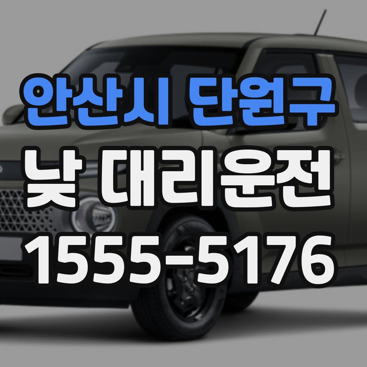 안산시 단원구 낮 대리운전