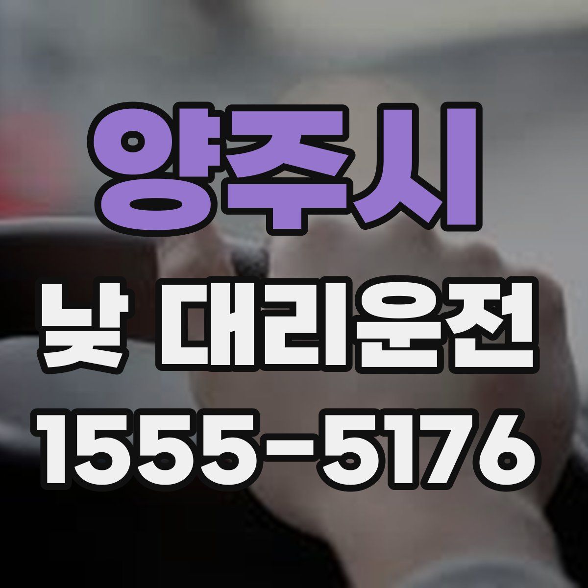 양주시 낮 대리운전