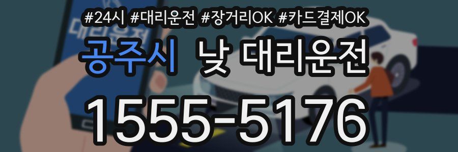 공주시 낮 대리운전