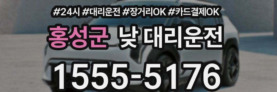 홍성군 낮 대리운전