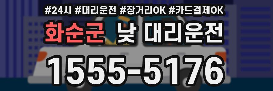 화순군 낮 대리운전