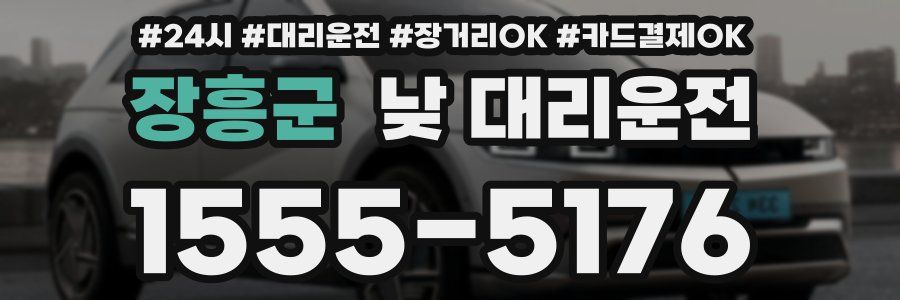 장흥군 낮 대리운전