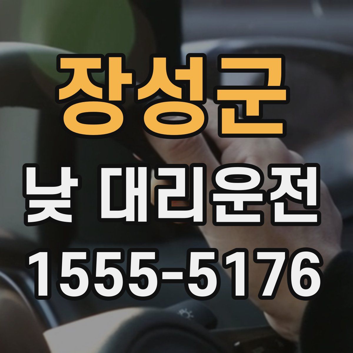 장성군 낮 대리운전