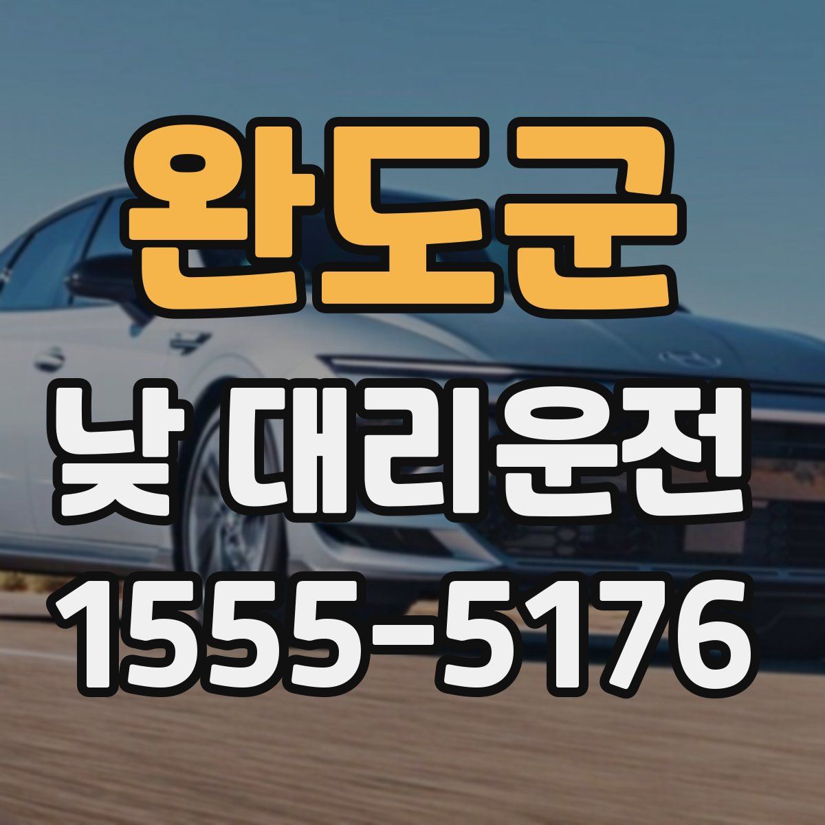 완도군 낮 대리운전