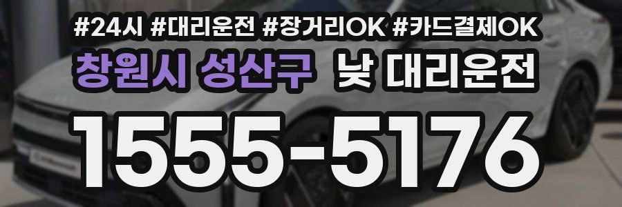 창원시 성산구 낮 대리운전