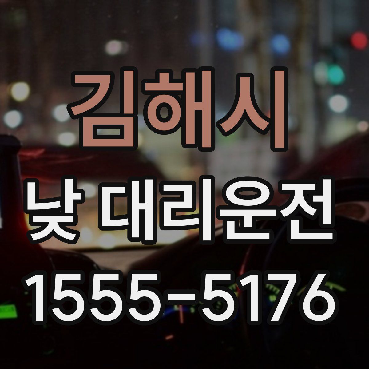 김해시 낮 대리운전