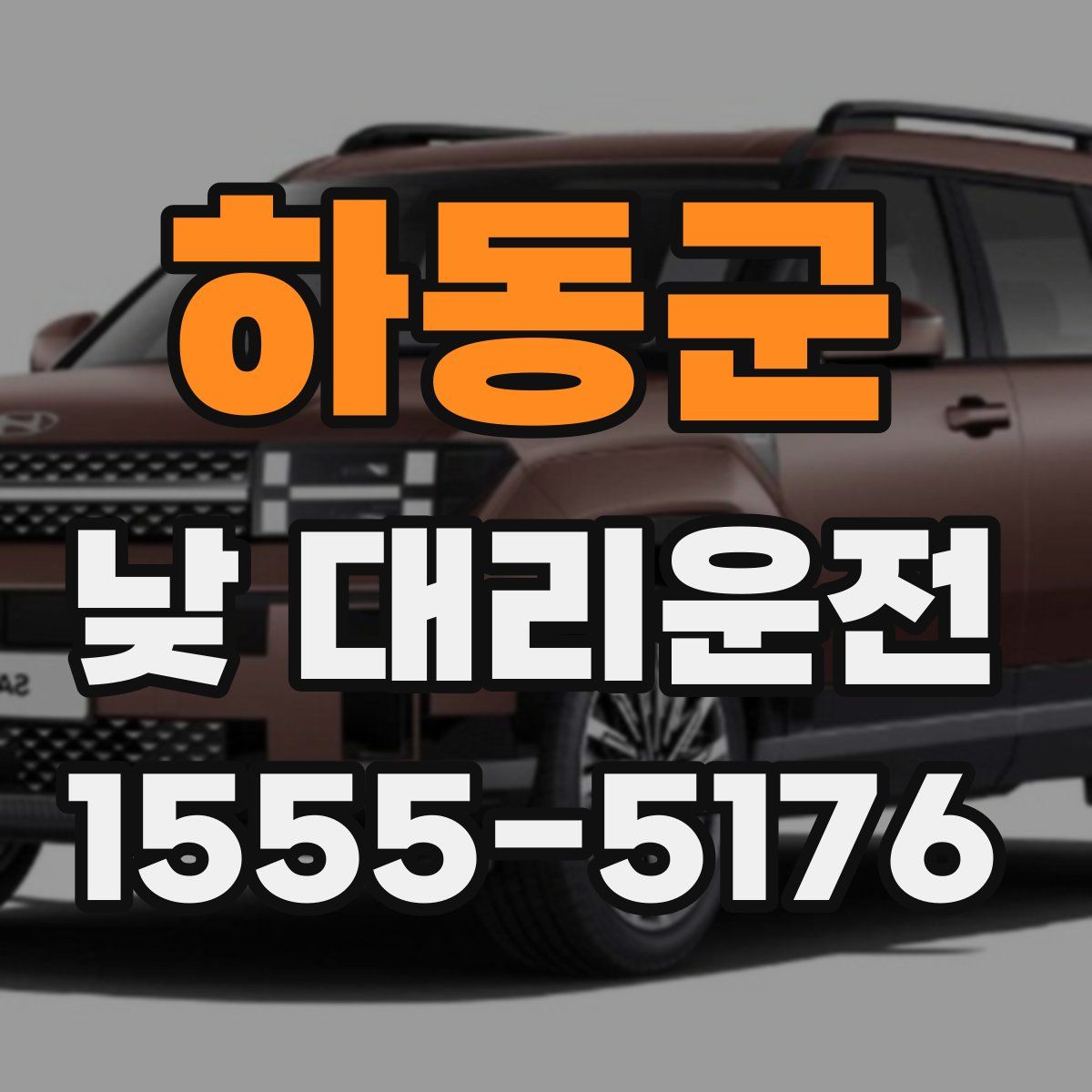 하동군 낮 대리운전
