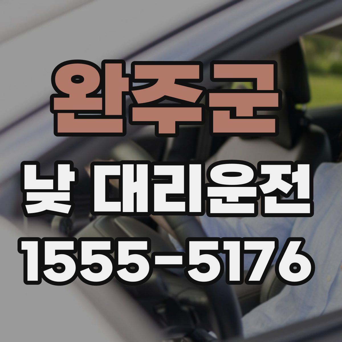 완주군 낮 대리운전