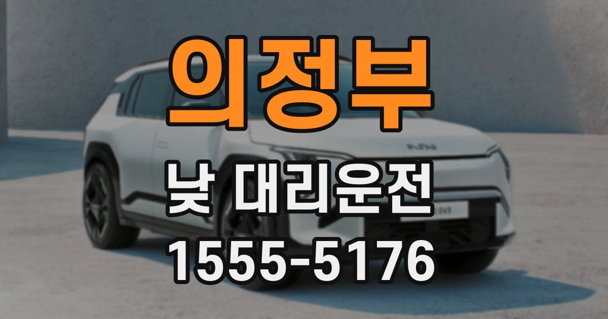 의정부 낮 대리운전