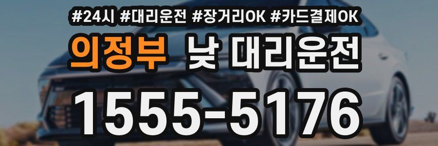 의정부 낮 대리운전