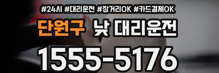 단원구 낮 대리운전