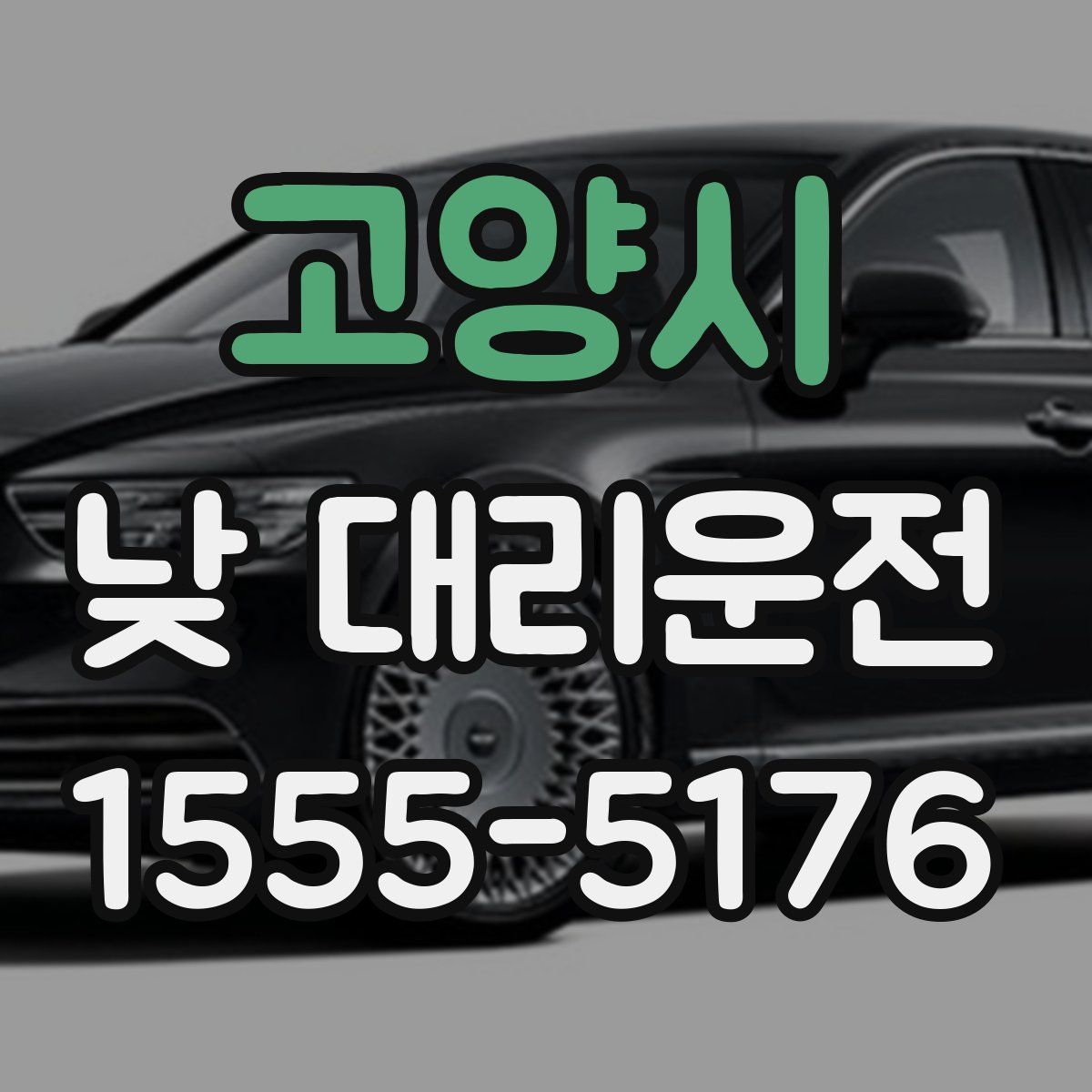 고양시 낮 대리운전