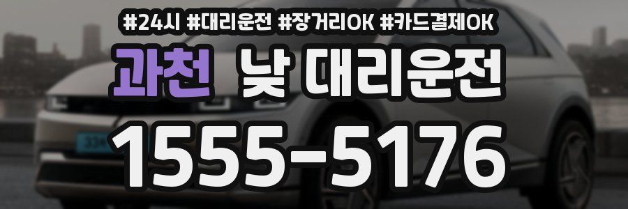 과천 낮 대리운전