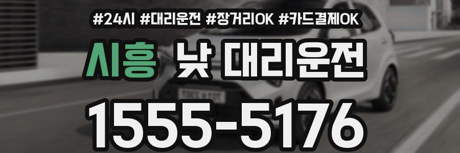 시흥 낮 대리운전