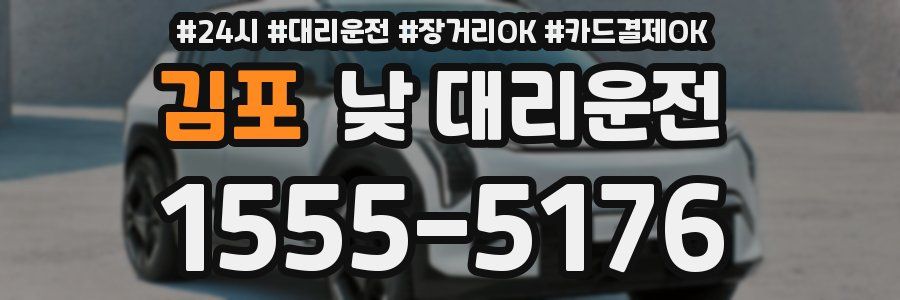 김포 낮 대리운전