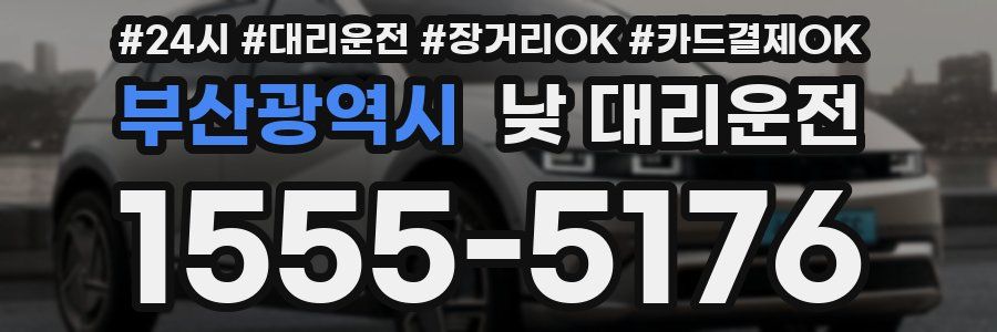 부산광역시 낮 대리운전