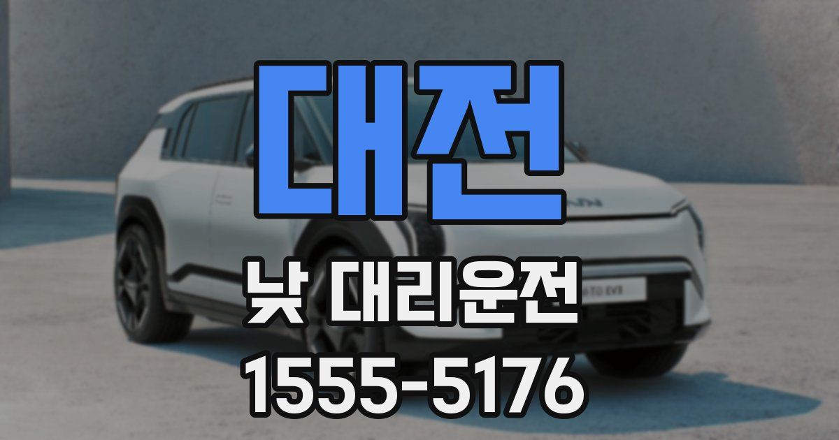 대전 낮 대리운전