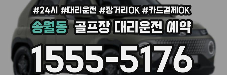 송월동 골프장 대리운전 예약