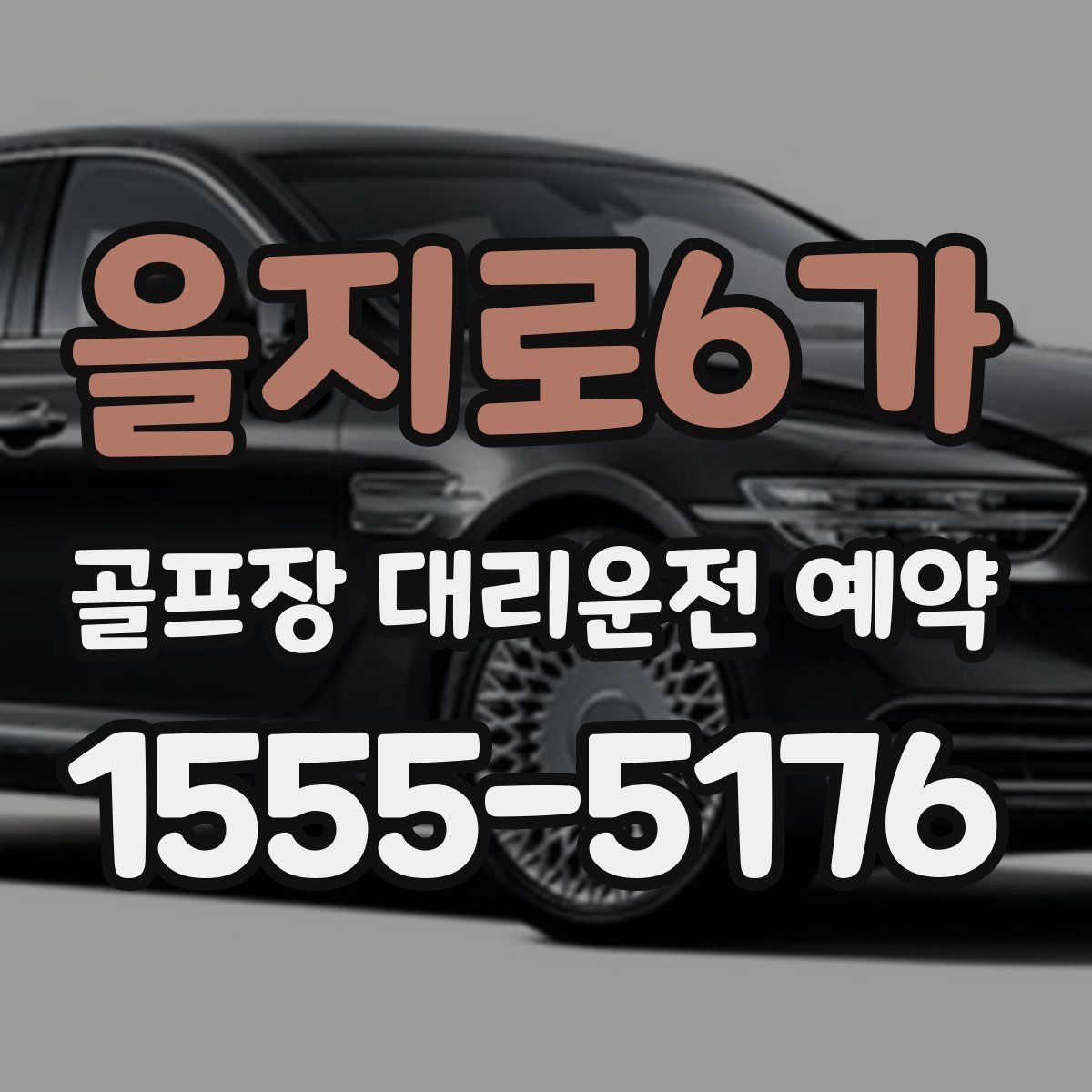 을지로6가 골프장 대리운전 예약