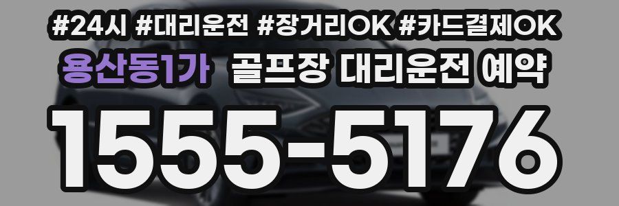 용산동1가 골프장 대리운전 예약