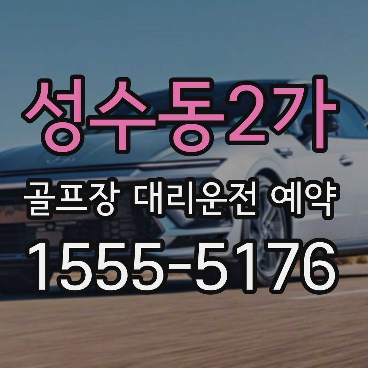 성수동2가 골프장 대리운전 예약