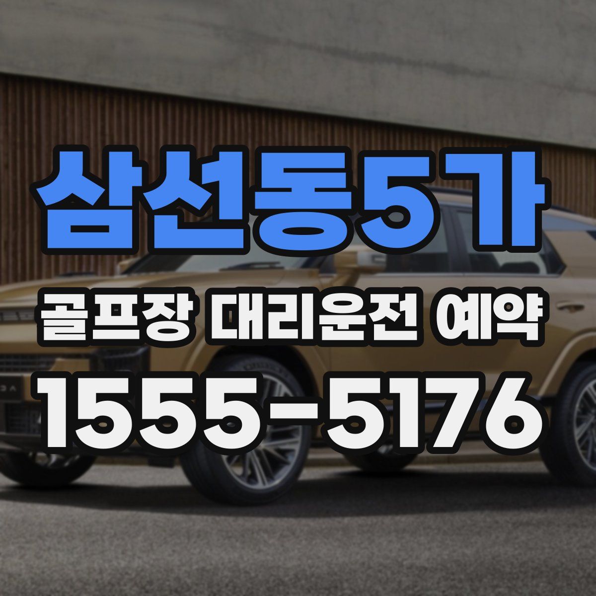 삼선동5가 골프장 대리운전 예약