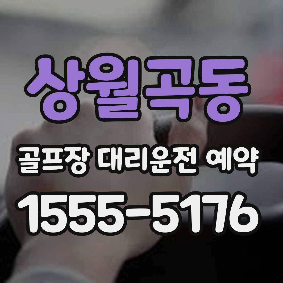 상월곡동 골프장 대리운전 예약