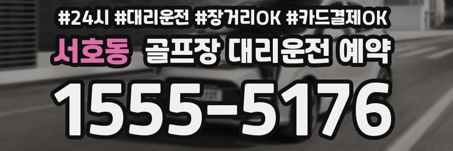 서호동 골프장 대리운전 예약
