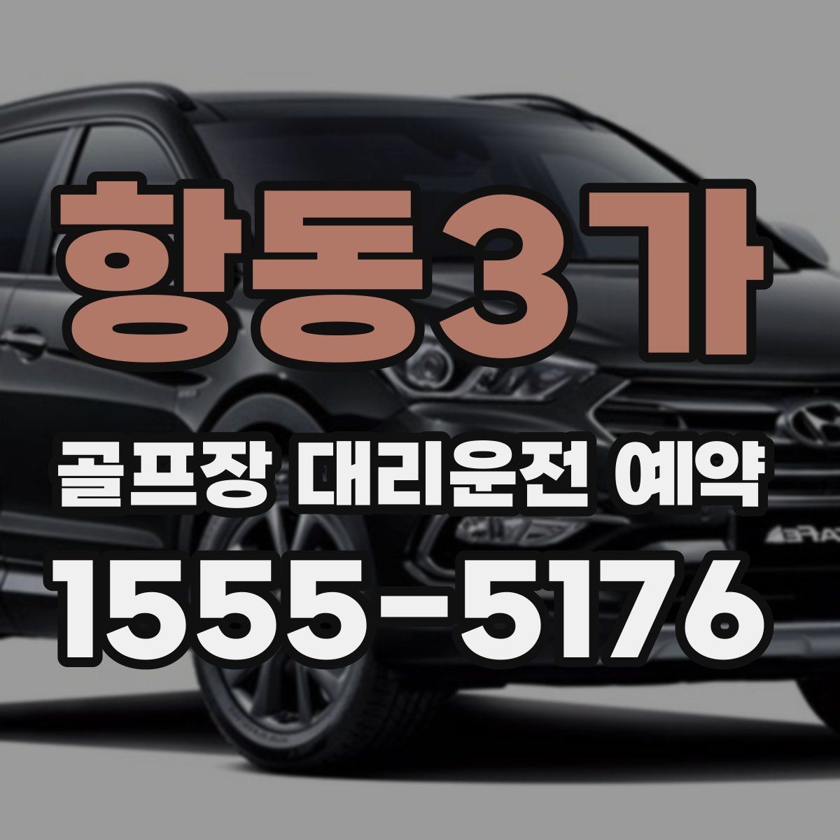 항동3가 골프장 대리운전 예약