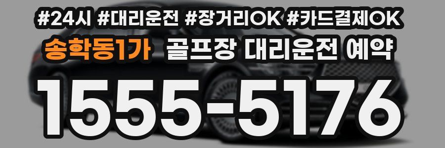 송학동1가 골프장 대리운전 예약