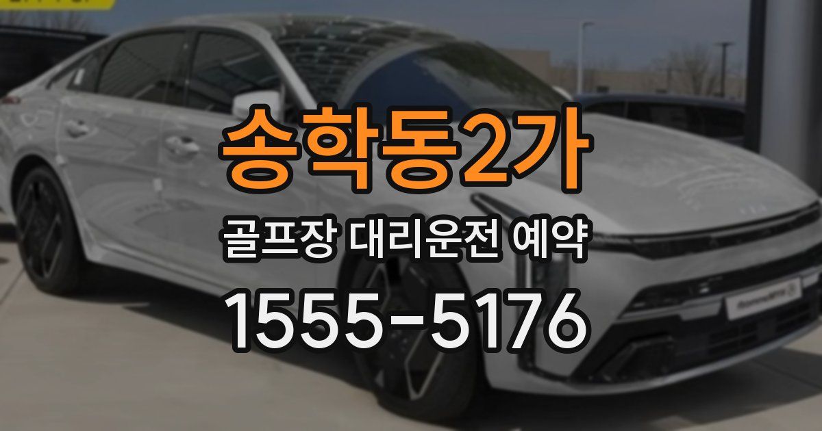 송학동2가 골프장 대리운전 예약