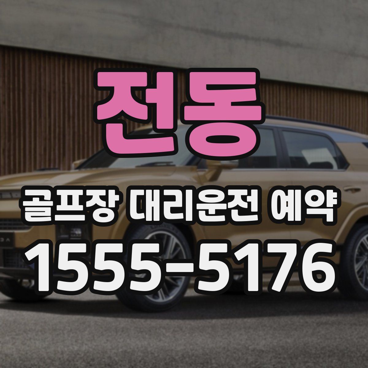 전동 골프장 대리운전 예약