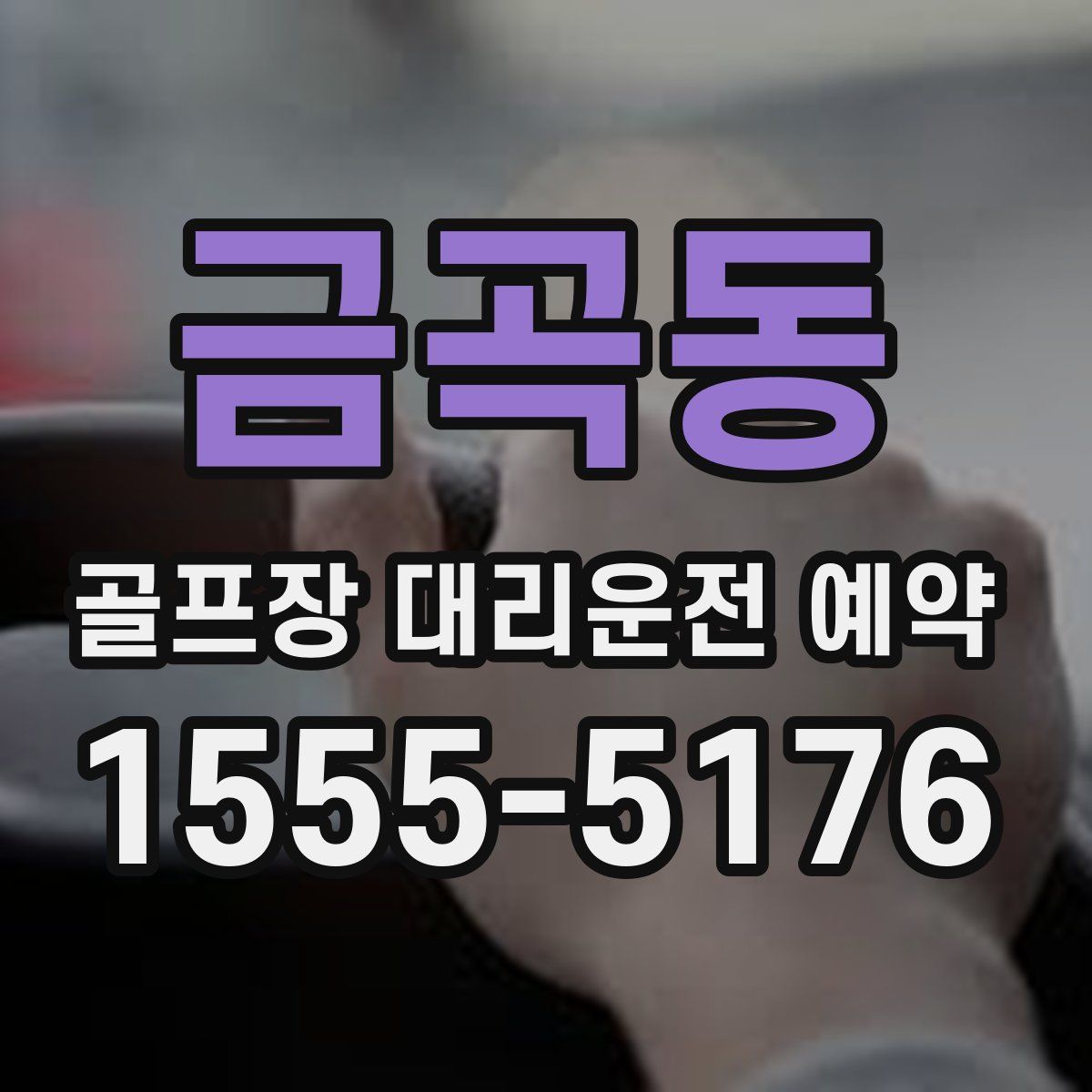 금곡동 골프장 대리운전 예약