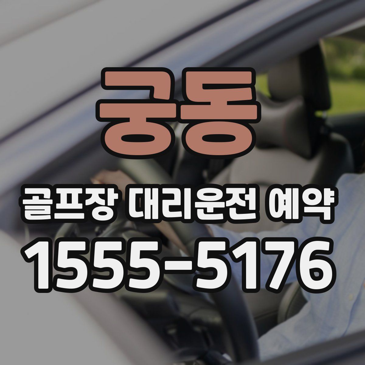 궁동 골프장 대리운전 예약