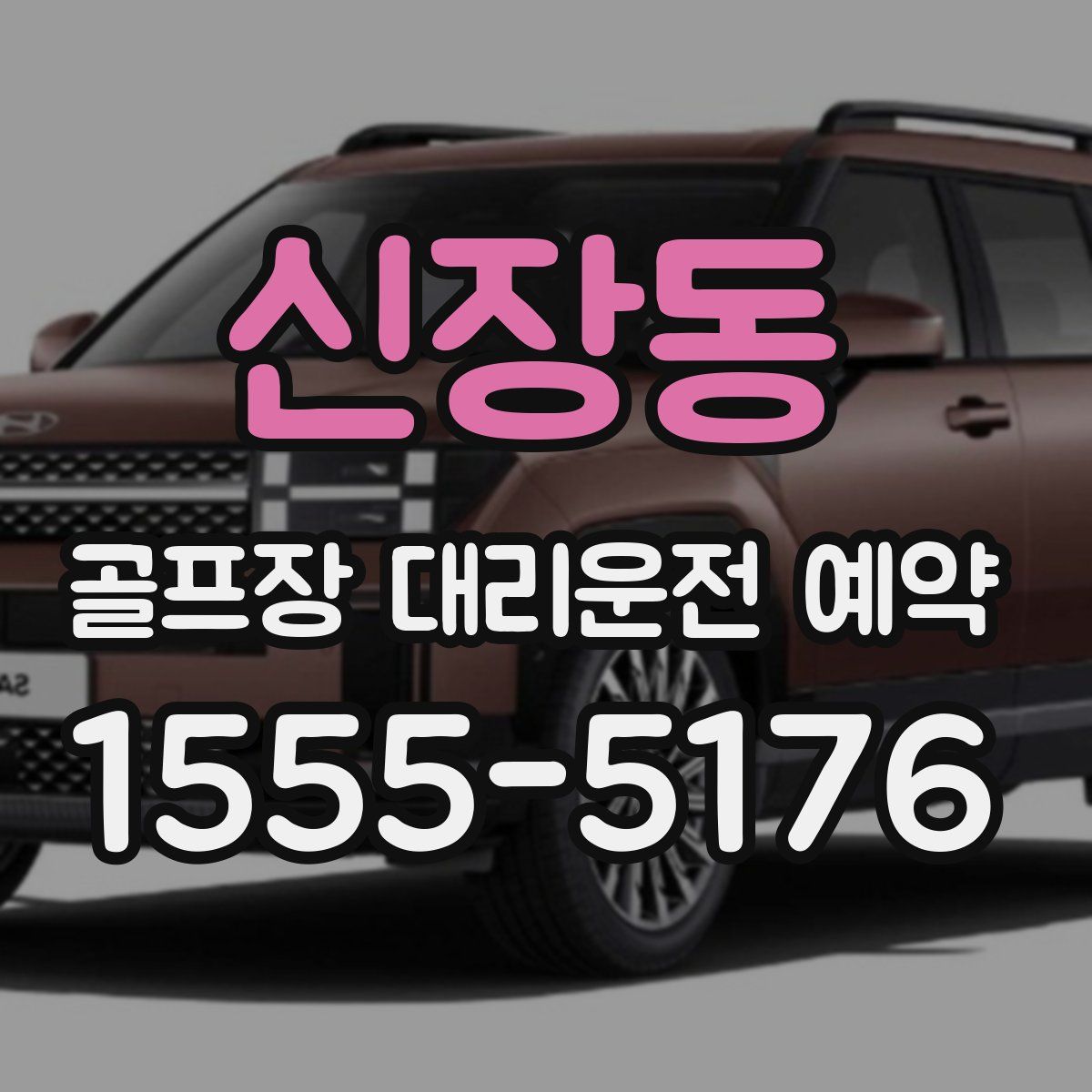 신장동 골프장 대리운전 예약