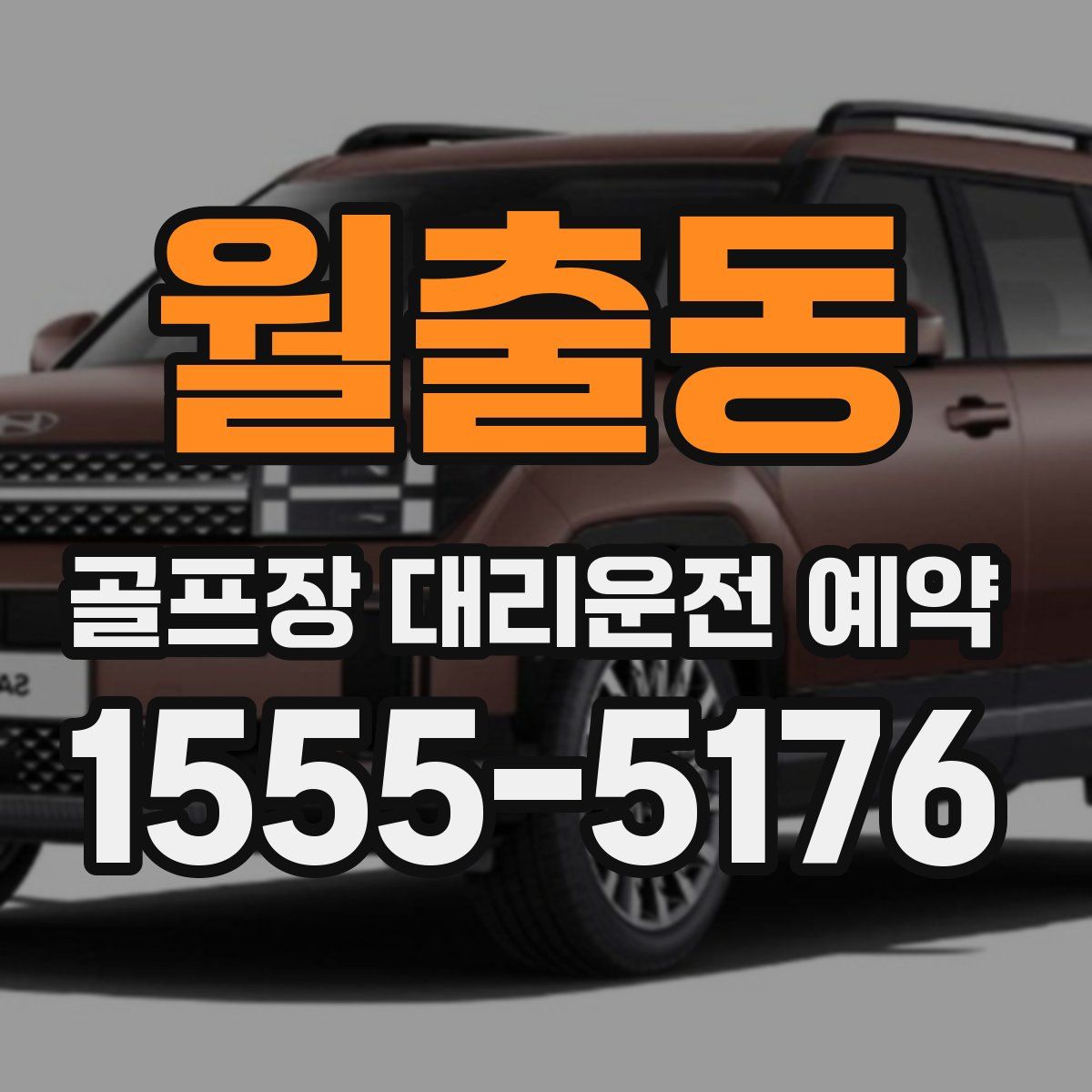 월출동 골프장 대리운전 예약