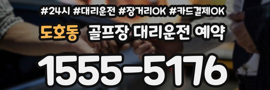 도호동 골프장 대리운전 예약
